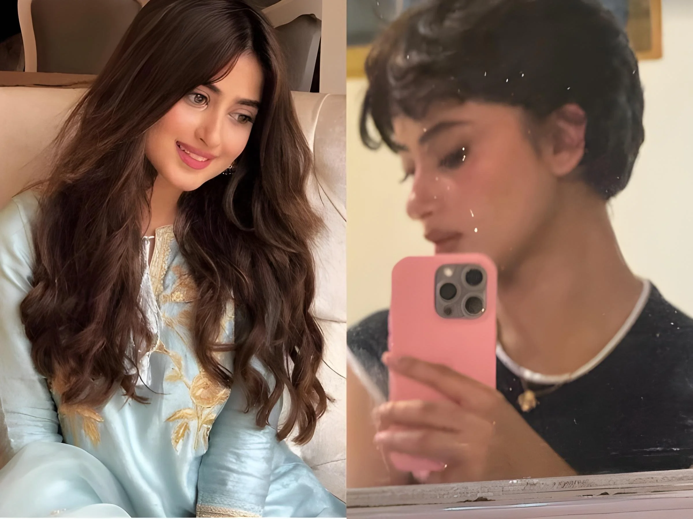 سجل علی کا نیا اسٹائل سوشل میڈیا پر چھا گیا