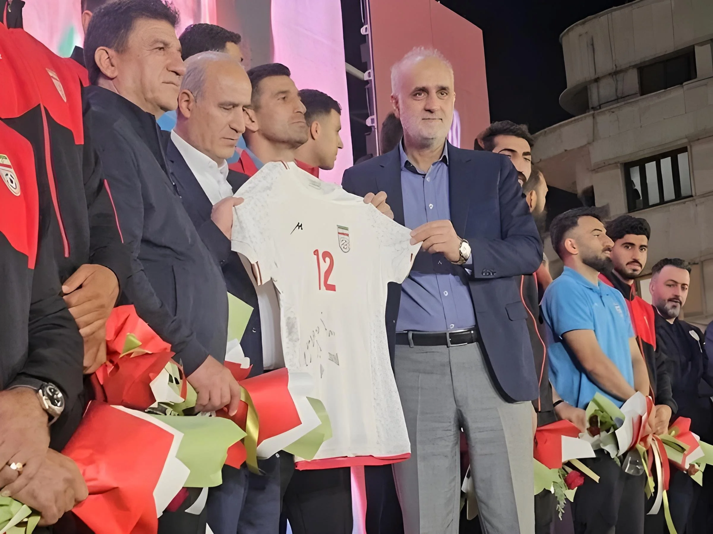 فیفاورلڈ کپ،ایرانی فٹبال ٹیم کی نئی کٹ کی رونمائی