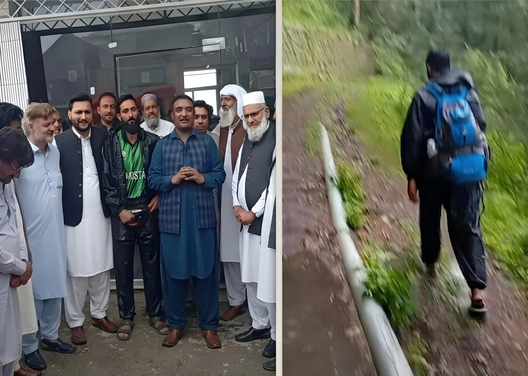 ایبٹ آباد کے نوجوان کا چین بارڈر تک 700 کلومیٹر پیدل سفر شروع
