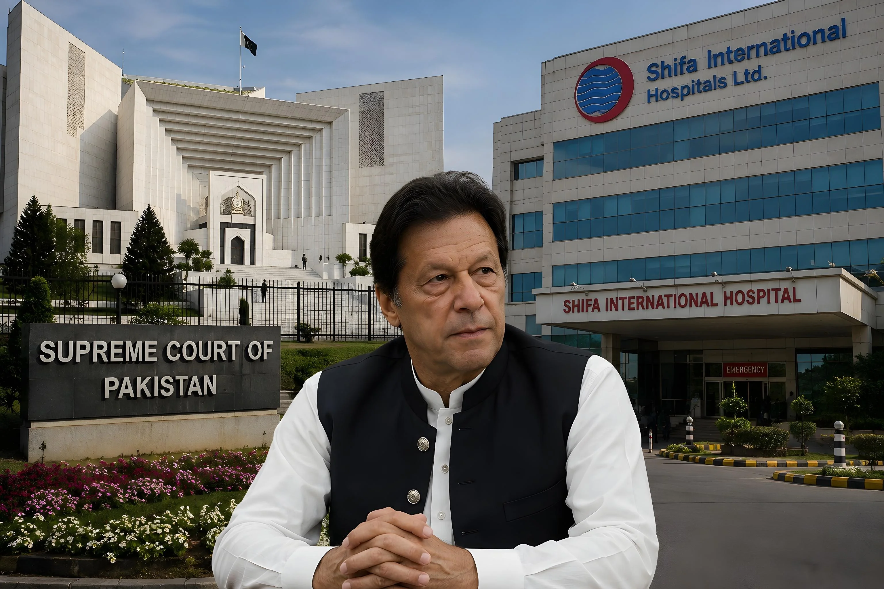 سپریم کورٹ ،عمران  کی ہسپتال منتقلی فیصلے پرنظرِ ثانی کی درخواست واپس