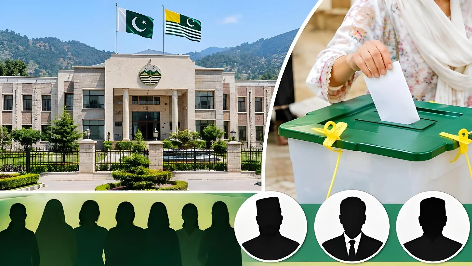 آزاد جموں و کشمیر قانون ساز اسمبلی کی مخصوص نشستوں پر پولنگ