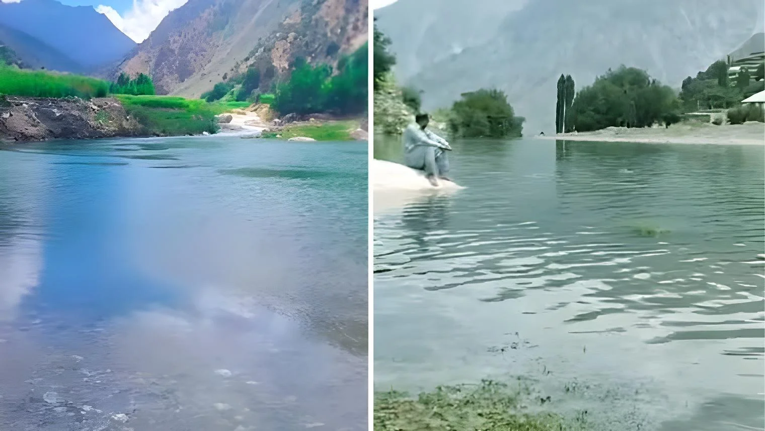 دیامر میں گلیشیئر پھٹنے سے مصنوعی جھیل بن گئی، مزید گلیشیئر پھٹنے کا خطرہ