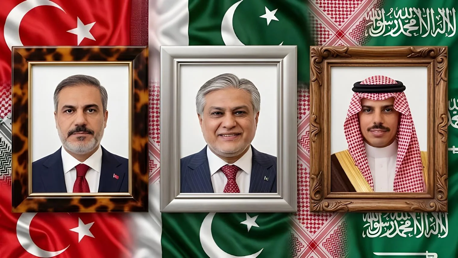 اسحاق ڈار کی سعودی اور ترک وزرائے خارجہ سے گفتگو، علاقائی صورتحال اور آر فور اجلاس پر تبادلہ خیال