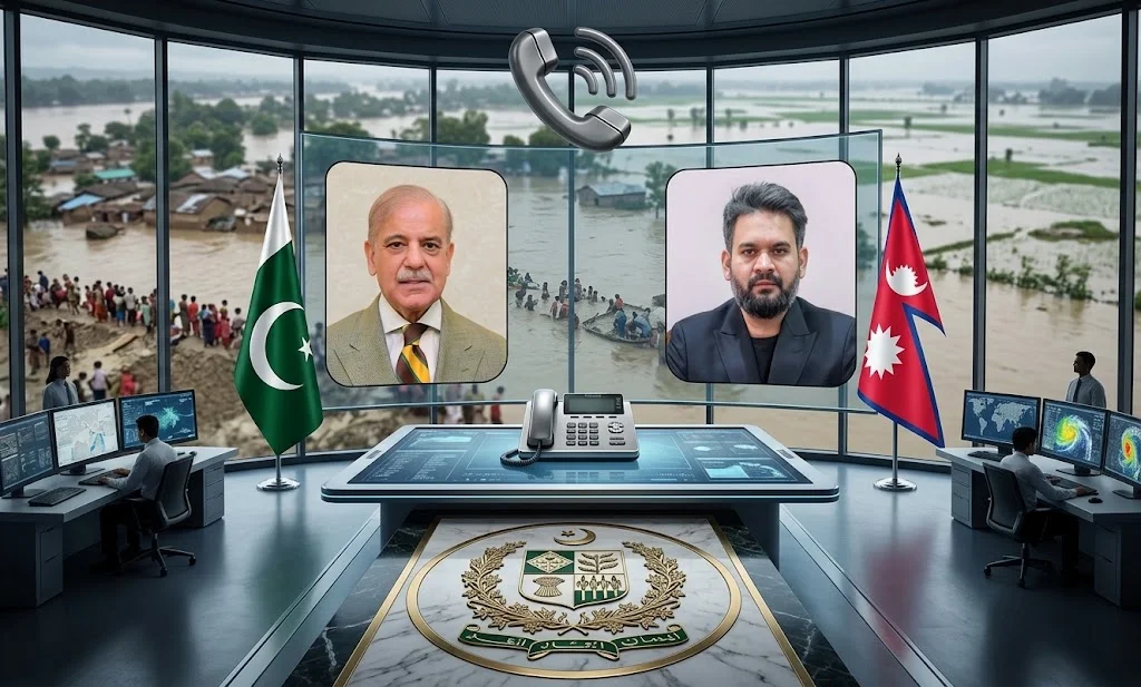 وزیراعظم شہباز شریف کا نیپالی ہم منصب سے ٹیلیفونک رابطہ، سیلاب متاثرین کے لیے امداد کی پیشکش