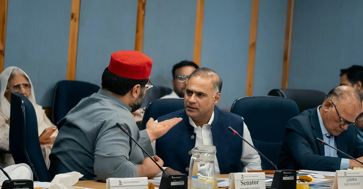 سانحہ جڑانوالہ، ستھرا پنجاب پر سینیٹ کمیٹی میں سخت بحث، عابد شیر ،ایمل ولی کی تلخ کلامی