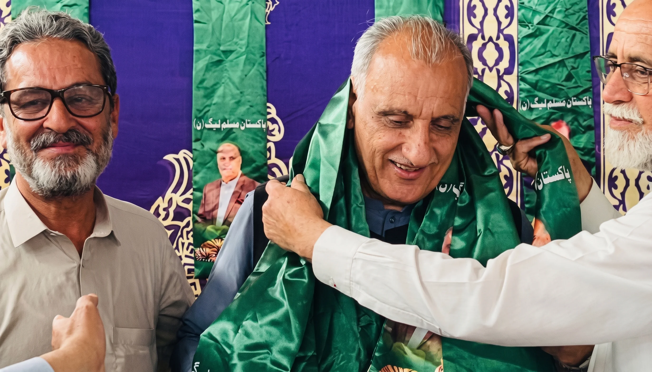 ن لیگ نےنجیب نقی کو صدر آزاد جموں و کشمیر کے لیے نامزد کردیا