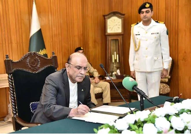 خیبرپختونخوا میں ایمرجنسی کا نفاذ، ایوان صدر کا اعلامیہ جاری