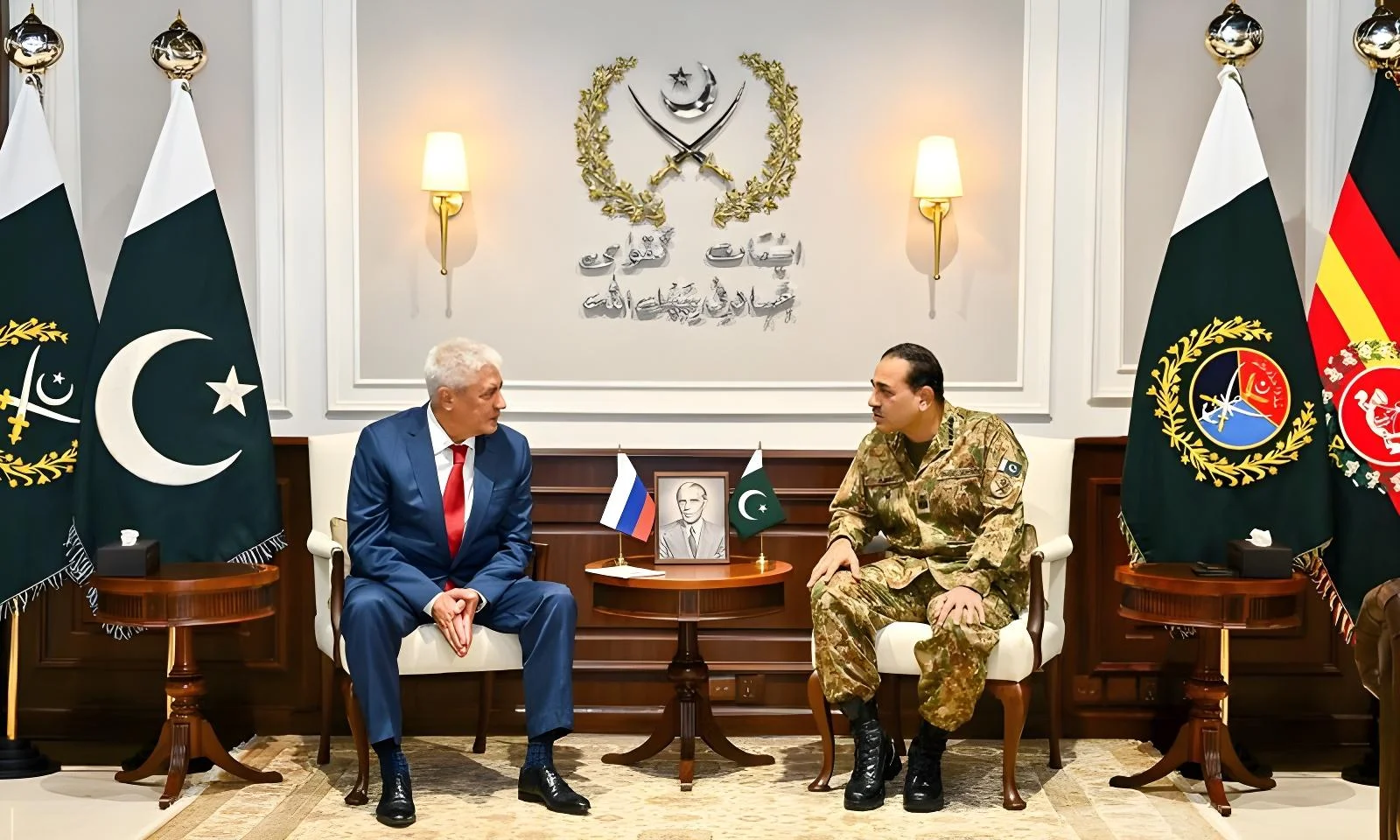 فیلڈ مارشل عاصم منیر سے روسی وزیر داخلہ کی ملاقات، سیکیورٹی تعاون بڑھانے پر اتفاق