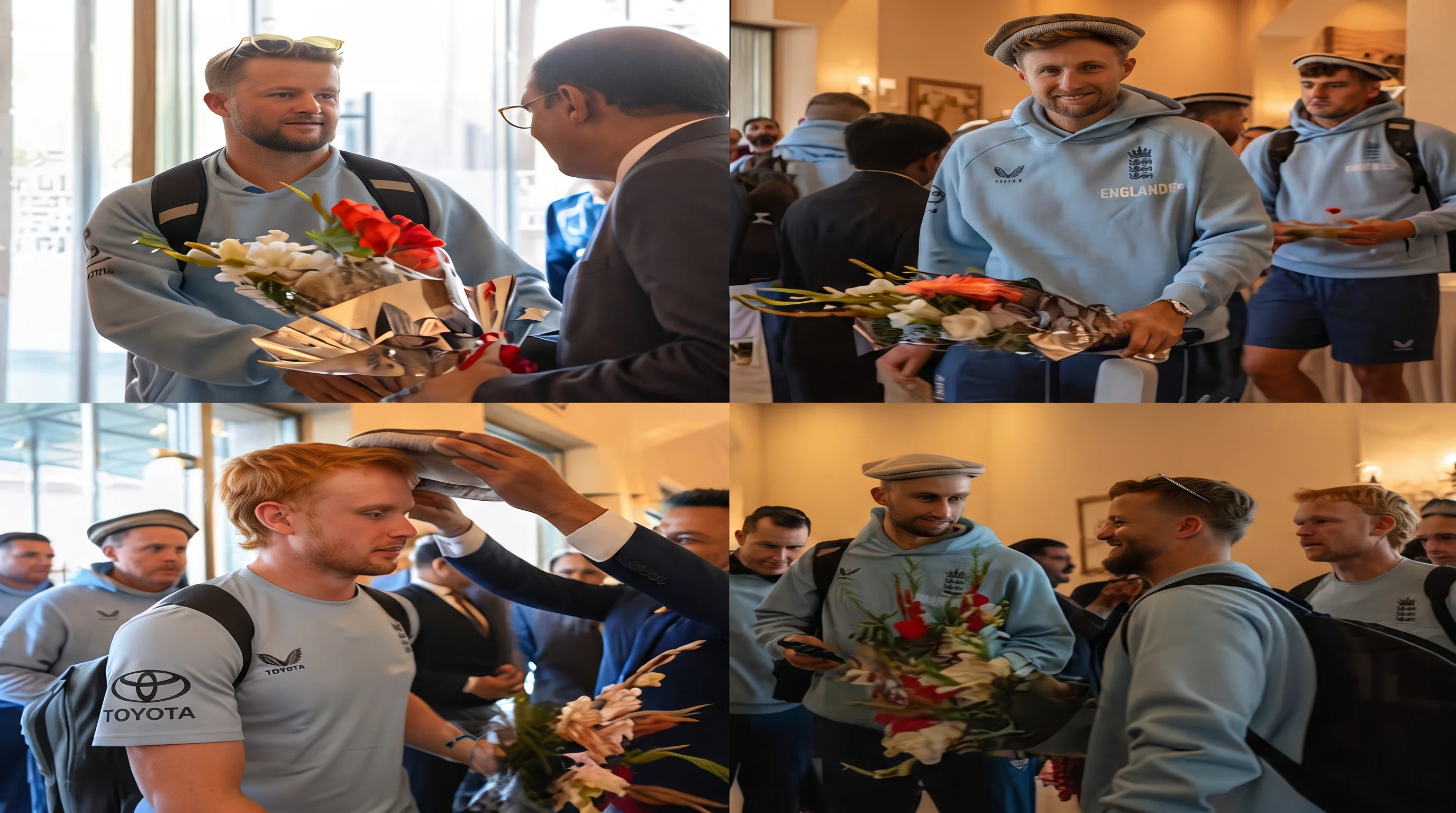 انگلینڈ کرکٹ ٹیم ون ڈے ٹرائی سیریز کیلئے پاکستان پہنچ گئی