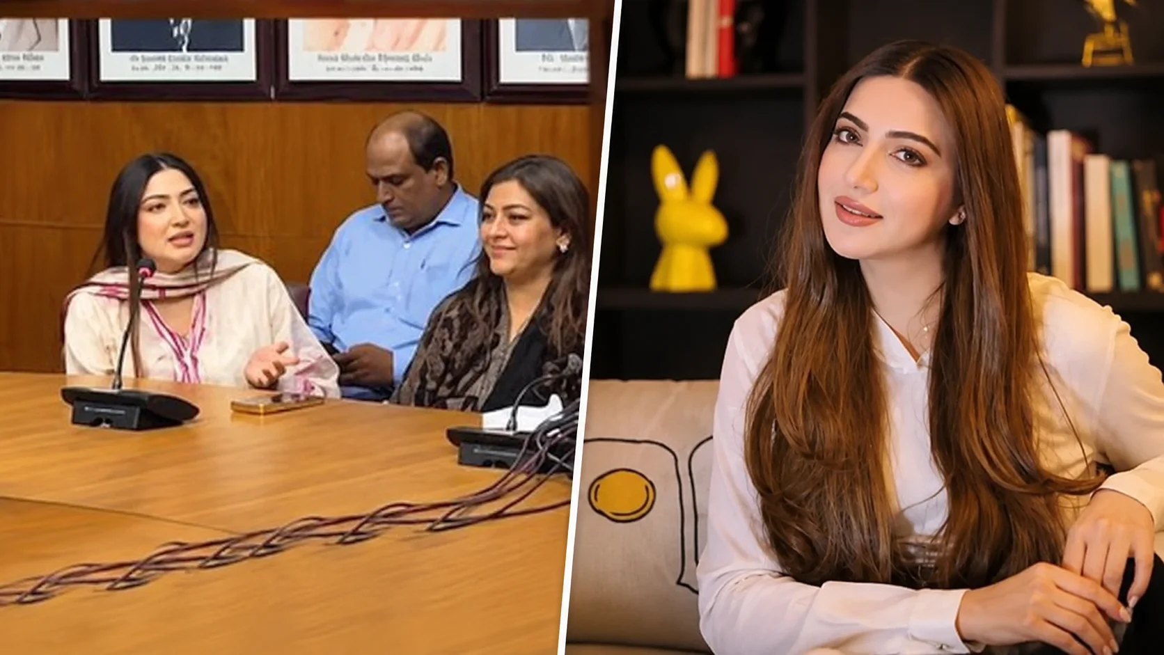 اداکارہ ایمن سلیم نے پاکستان پیپلز پارٹی میں شمولیت اختیار کر لی