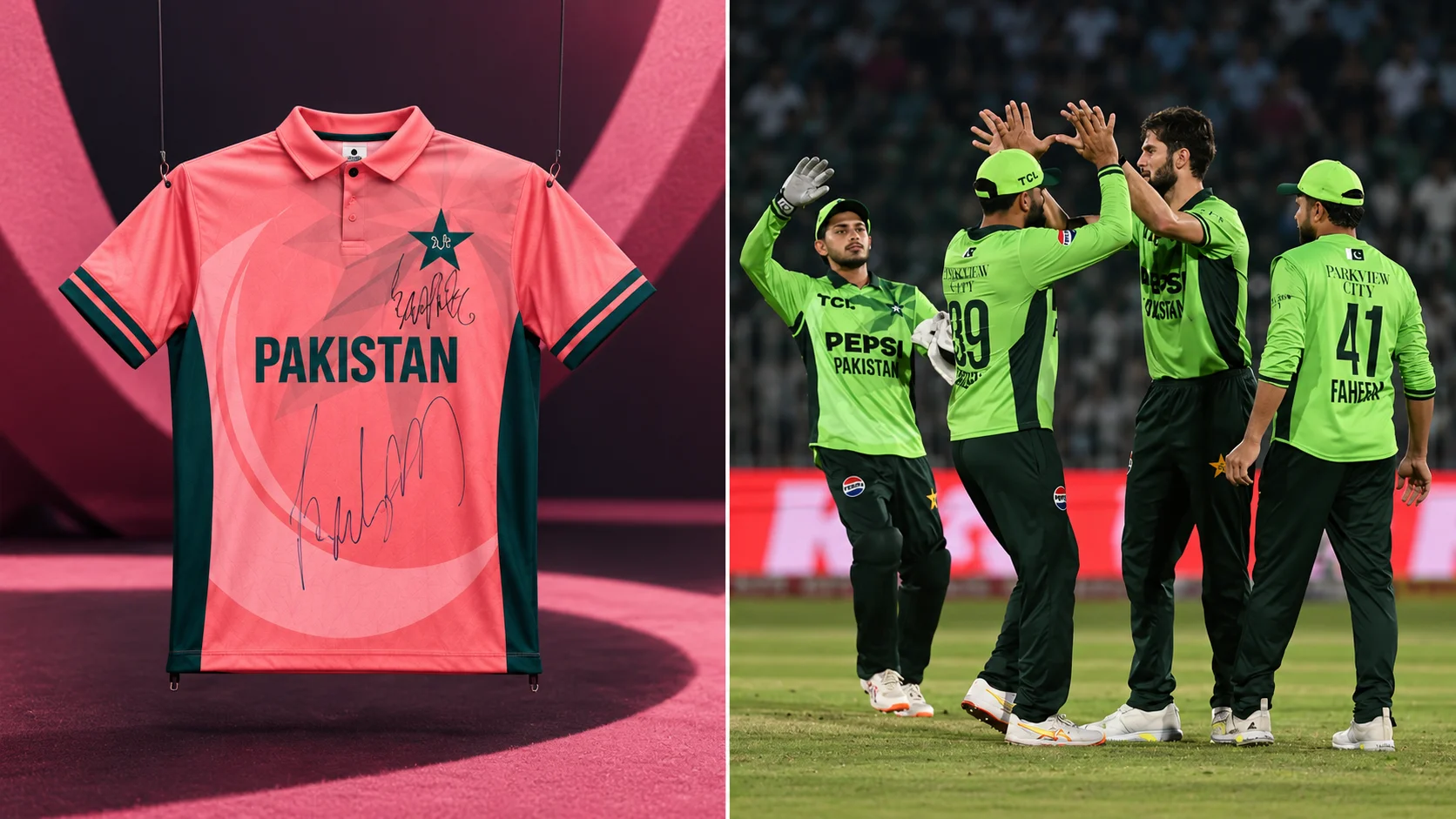 چھاتی کے کینسر سے آگاہی ،پاکستانی ٹیم انگلینڈ کے خلاف پنک کٹ پہن کر میچ کھیلے گی