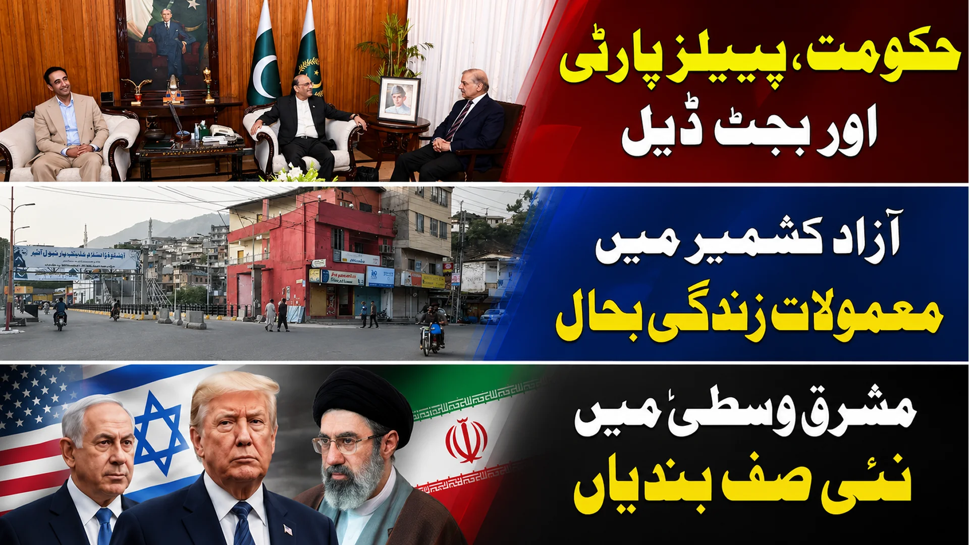 بجٹ 2026–27، کشمیر اور مشرق وسطیٰ