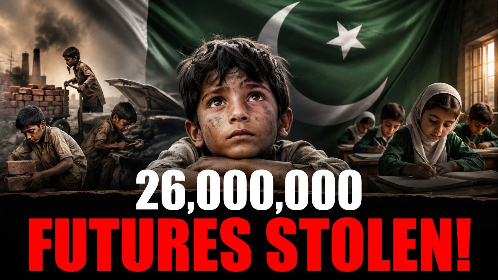 پاکستان کا تعلیمی نظام بے نقاب | 2.6 کروڑ بچے اسکول سے باہر | چونکا دینے والی حقیقت