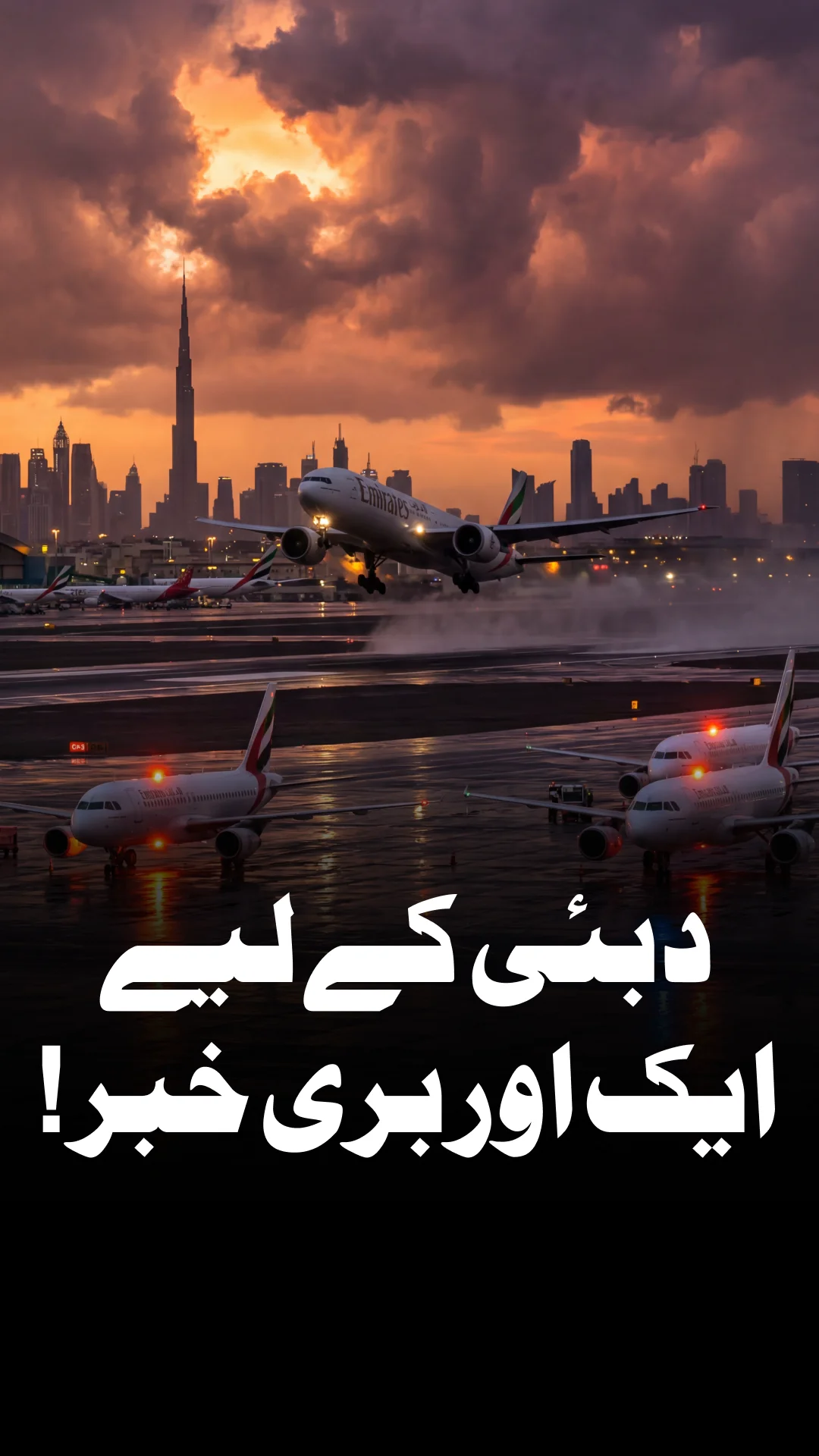 ایران کی جانب سے مبینہ حملوں کے بعد دبئی کے ہوا بازی کے نظام کو ایک اور بڑا دھچکا لگا ہے