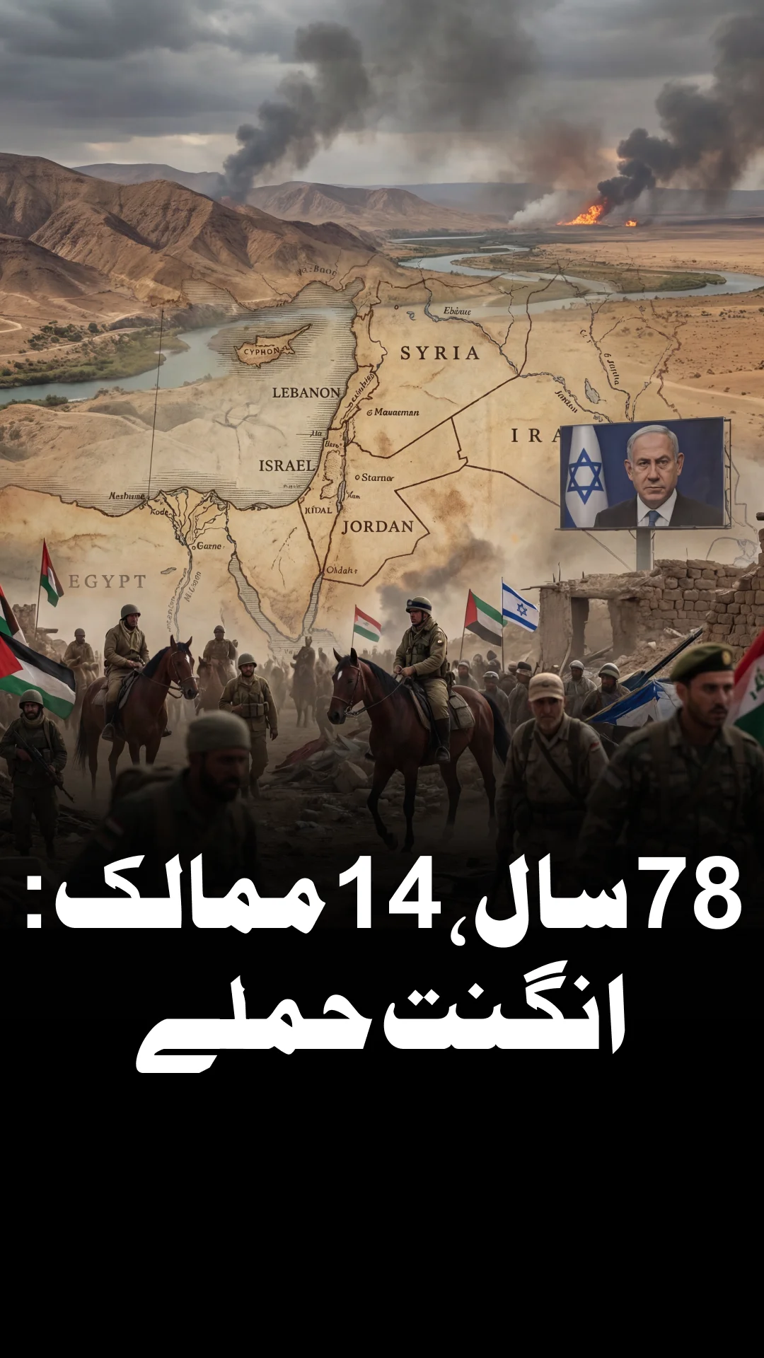 مشرق وسطیٰ میں تنازعات کے 78 سال!
