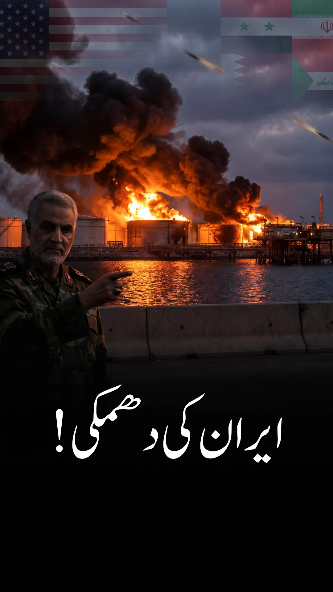 ایران نے خارگ تیل کی سہولیات پر کسی بھی حملے کے خلاف انتقامی کارروائی کا انتباہ کیا ہے