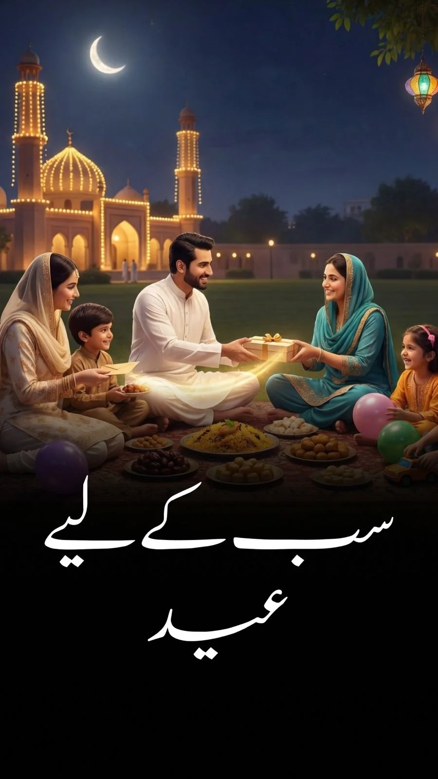 عید صرف ہماری اپنی خوشی کا دن نہیں ہے بلکہ یہ ضرورت مندوں میں خوشی پھیلانے کا وقت ہے