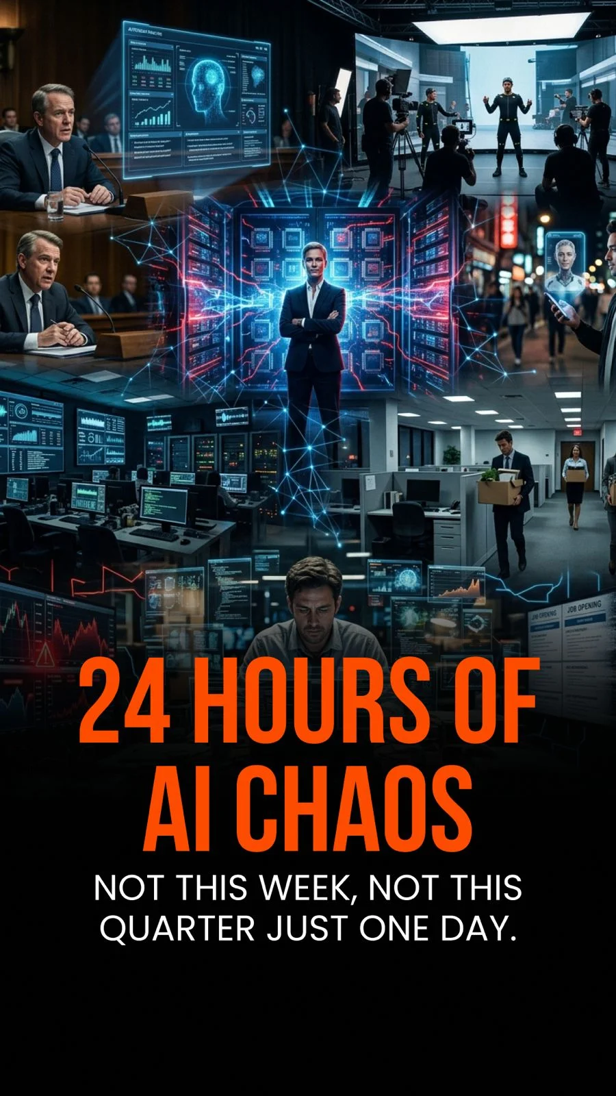 AI افراتفری کے 24 گھنٹے – ایک ہفتہ نہیں، صرف ایک دن