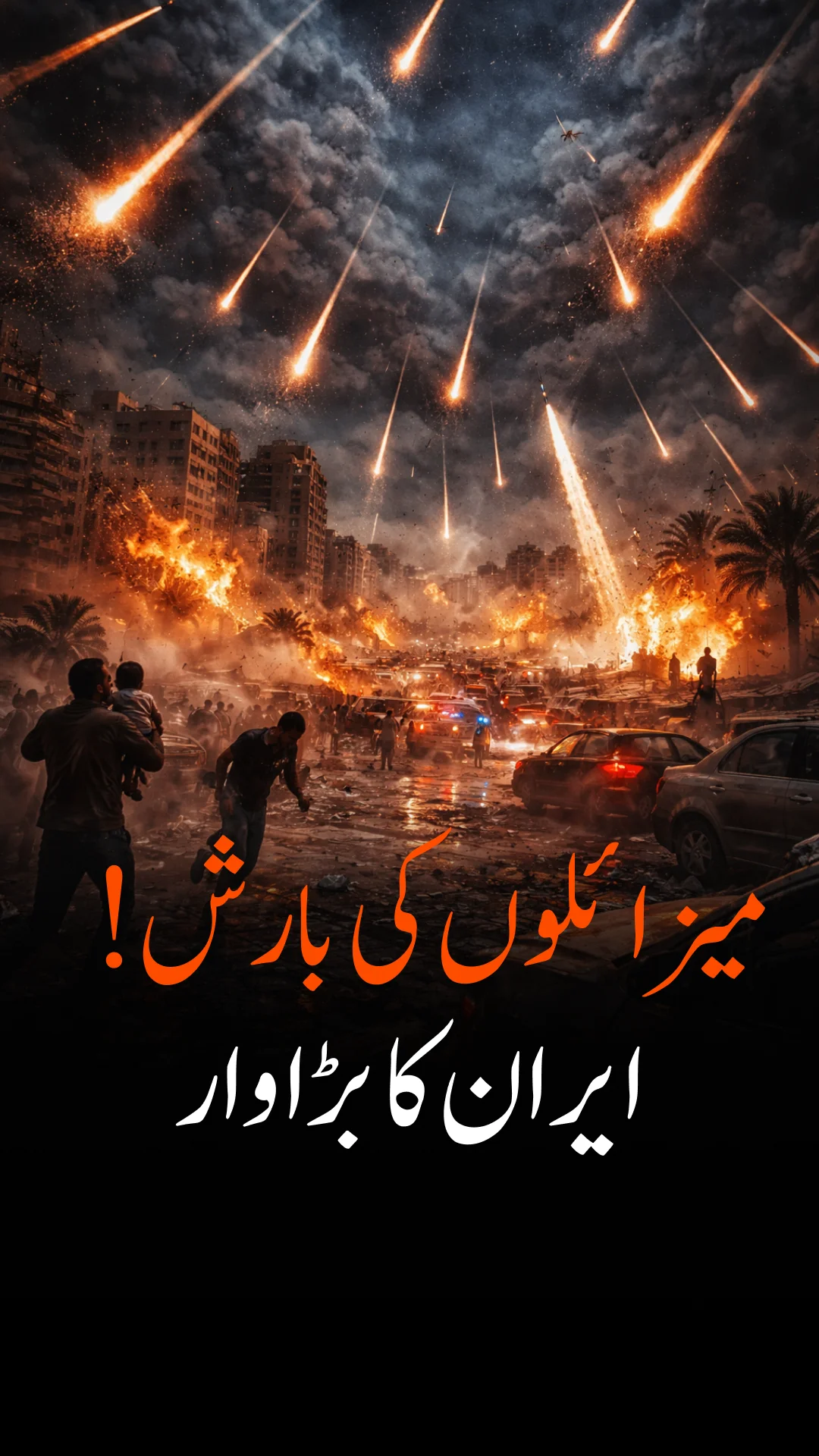 ایران نے خطے بھر میں بڑے حملوں کا دعوی کیا ہے