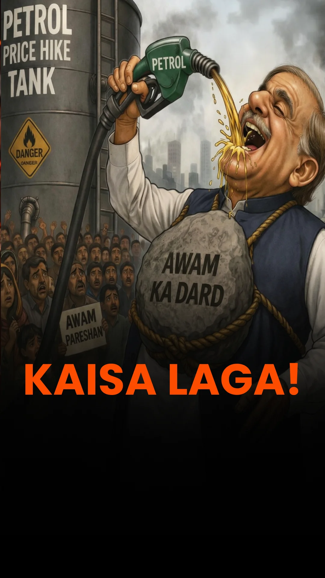 پاکستان میں ایندھن کا جھٹکا: پیٹرول کی قیمت میں ریکارڈ اضافہ نے گھریلو بجٹ کو کچل دیا