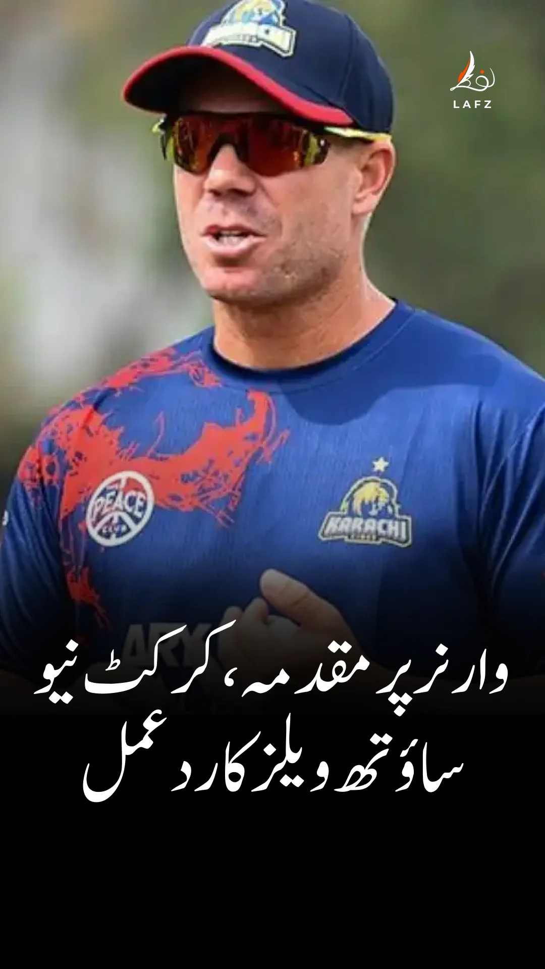 ڈیوڈ وارنر کو الزامات کا سامنا ہے: نیو ساؤتھ ویلز کرکٹ نے جواب دیا ۔